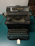 Typewriter by George Fox University Archives