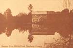 Ramsey Grist Mill and Pond by George Fox University Archives