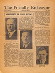 Friendly Endeavor, May 1925