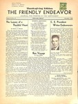 Friendly Endeavor, November 1936