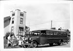 Vancouver First Friends, Bus by George Fox University Archives