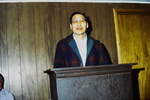 Billy Sheldon, Fairbanks (?) Friends Church, Spring 1976 by Earl Warren Perisho
