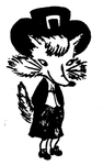 Foxy George, Former George Fox Mascot by George Fox University Archives
