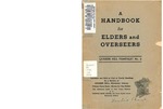 A Handbook for Elders and Overseers
