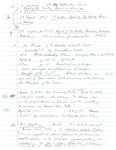 David Rawson Notes: April 1993 to September 1995