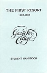 Student Handbook, 1987-1988 by George Fox University Archives