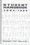 Student Handbook, 1994-1995 by George Fox University Archives