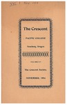 The Crescent - November 1904 by George Fox University Archives