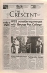 "The Crescent" Student Newspaper, September 7, 1995 by George Fox University Archives