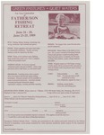 Tilikum Ten Year Celebration of Father/Son Fishing Retreat Sign Ups by George Fox University Archives